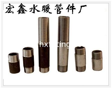 Cina ASTM A120 steel pipe nipples, sockets pemasok