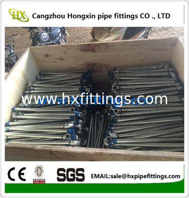 1/2-8,black LONG steel pipe nipples