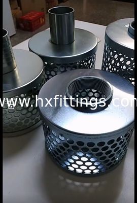 1-8  steel Suction Tin Galvanezed Can Strainers stainless steel  Suction Filter Strainer