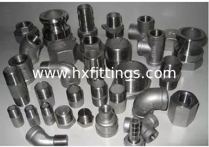 Supply Stainless Steel 304 316 316L Pipe Fittings Barrel Nipple/Double Thread Nipple, dengan NPT Thread pemasok