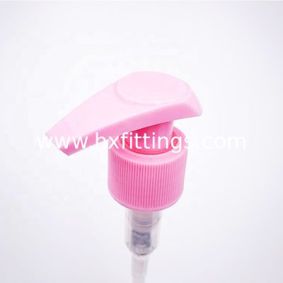 Pompa losion plastik sabun cair perawatan panjang 24MM 410 panjang 28MM 410 untuk botol pompa losion pemasok