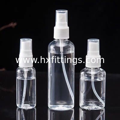 Botol Semprot Kabut Plastik PET Bening Biru Hijau Hitam Merah Muda 30ml 50ml 60ml 100ml Kosong pemasok