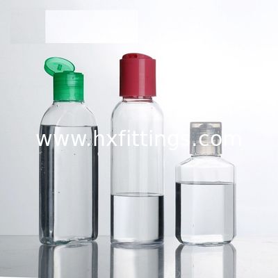 Bahan Plastik dan Jenis Plastik PET Botol Plastik Transparan Dengan Tutup Flip Top pemasok