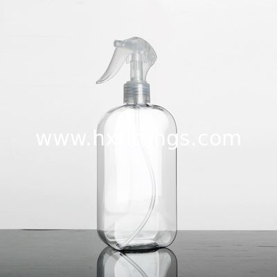 500ml botol kosong transparan PET plastik sampo cuci tangan lotion pompa pemasok