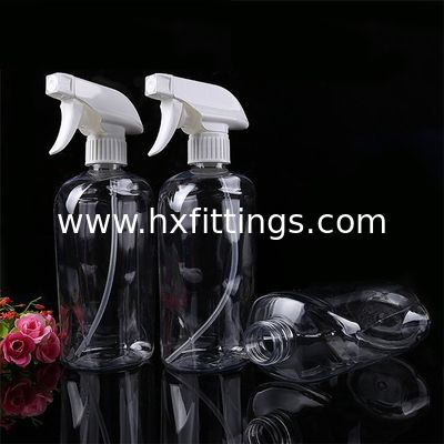 500ml botol kosong transparan PET plastik sampo cuci tangan lotion pompa pemasok