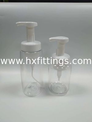 Botol plastik PET dispenser busa disinfektan 300ml, sabun cair busa, botol plastik cuci tangan kosong pemasok