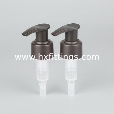 Pompa Dispenser Hand Sanitizer 24/410, TIDAK bocor Pompa Lotion putih PP dengan Klip pemasok