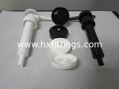 20/410 plastik PP transparan warna benang pita penutupan flip top tutup tutup sekrup tutup untuk botol sanitizer pemasok