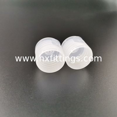 Tutup flip plastik oval snap 28mm untuk botol sampo pemasok