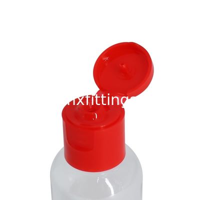 Tutup Botol Plastik Lotion Kecil Kustom 25mm 28mm 28/410 20/410 Berkualitas Tinggi Tutup Botol Flip Top pemasok