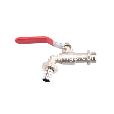 Harga Kompetitif Keran Dapur NPT 1/2'' Zinc Alloy Bibcock Valve | Tahan Lama & Anti Bocor