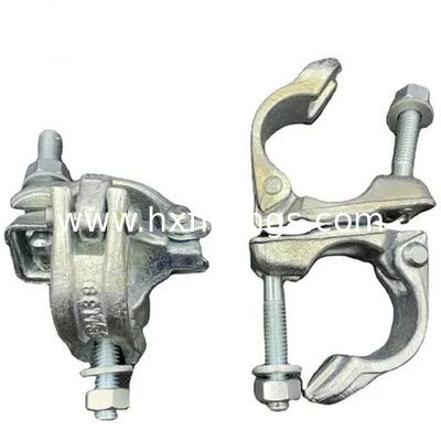 EN74 BS1139 Penjepit coupler putar tipe besi cor tempa galvanis baja